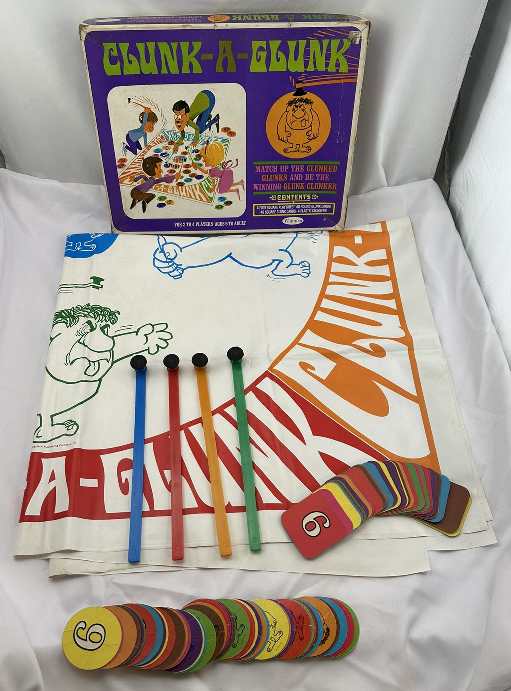 Clunk A Gunk Game - 1965 - Whitman - Very Good Condition