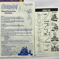 Scooby Doo Mystery Mansion Game - 1999 - Pressman - Great Condition
