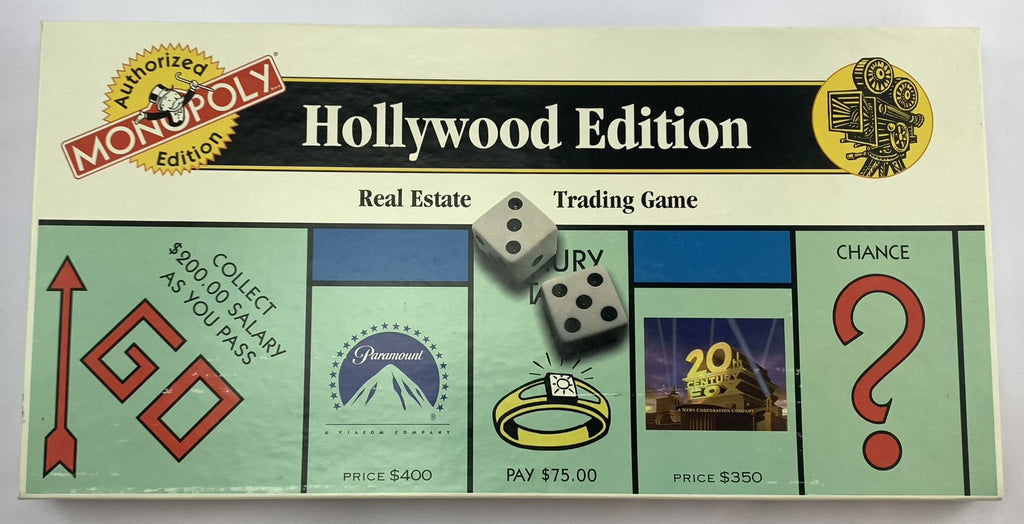 Hollywood Monopoly Edition - 1997 - USAopoly - New Old Stock