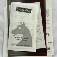 Excalibur Stiletto III Chess Game 5T-932E - Excalibur - Great Condition