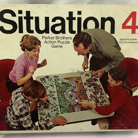 Situation 4 Game - 1968 - Parker Brothers - Great Condition