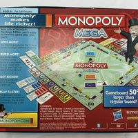 Mega Monopoly Game - 2013 - Hasbro - Great Condition