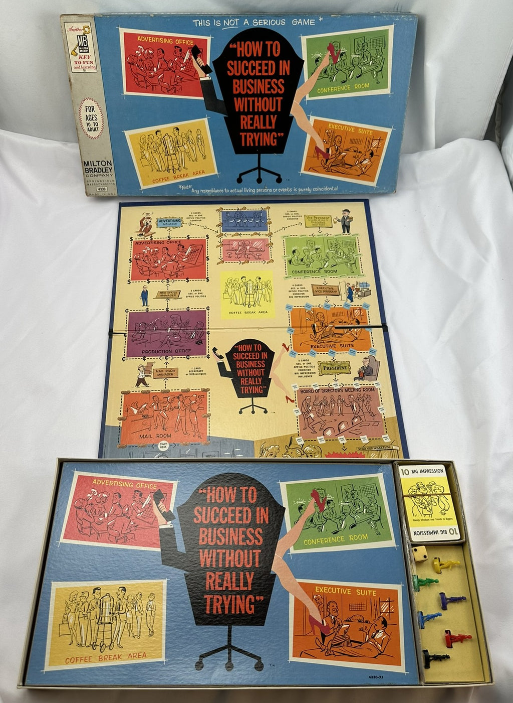 How to Succeed in Business Without Really Trying - 1963 - Milton Bradley - Great Condition