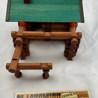 Lincoln Logs Set 884 - Playskool - Complete - Great Condition