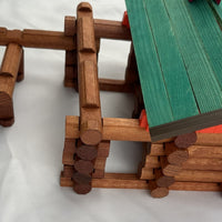 Lincoln Logs Set 884 - Playskool - Complete - Great Condition