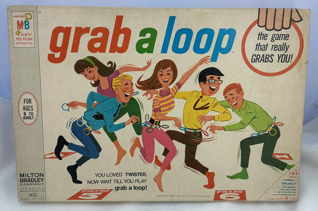Grab a Loop Game - 1968 - Milton Bradley - Great Condition