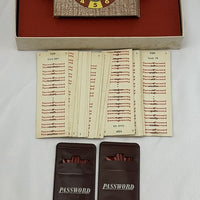 Password Game 1st Edition - 1962 - Milton Bradley - Great Condition