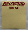 Password Game 1st Edition - 1962 - Milton Bradley - Great Condition