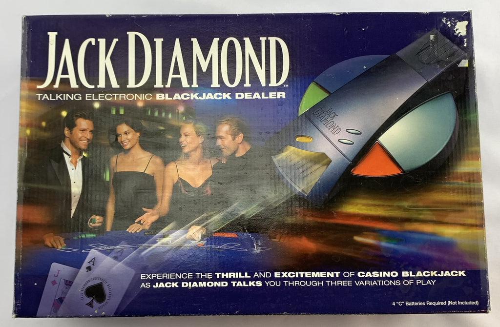 Jack Diamond Electronic Blackjack Game - 2001 - Parker Brothers - New/Sealed