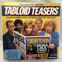 Tabloid Teasers Game - 1991 - Pressman - New/Sealed