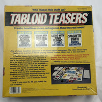 Tabloid Teasers Game - 1991 - Pressman - New/Sealed