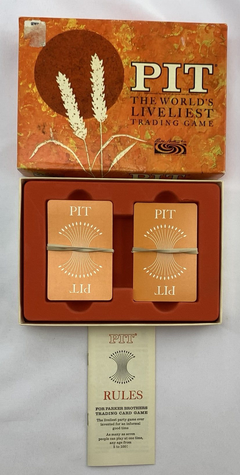 Pit Game - 1964 - Parker Brothers - Great Condition