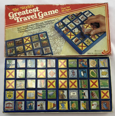 World's Greatest Travel Game - 1980 - Good Condition