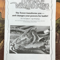 Tower of the Wizard King Game - 1993 - Parker Brothers - Great Condition