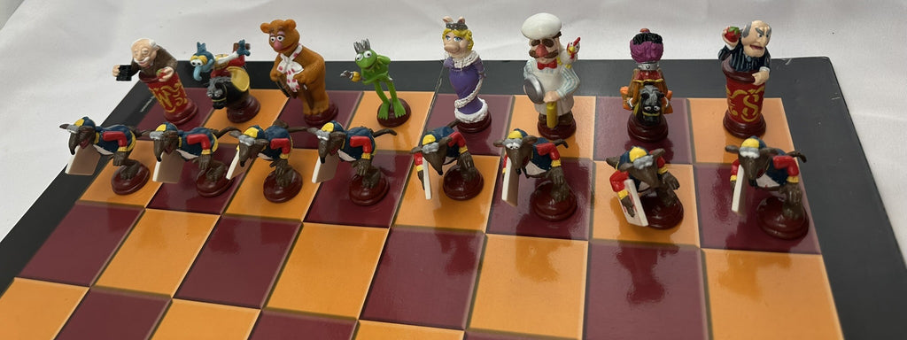 Muppet Chess Deluxe Muppets Chess Set - Great Condition | Mandi's Attic Toys
