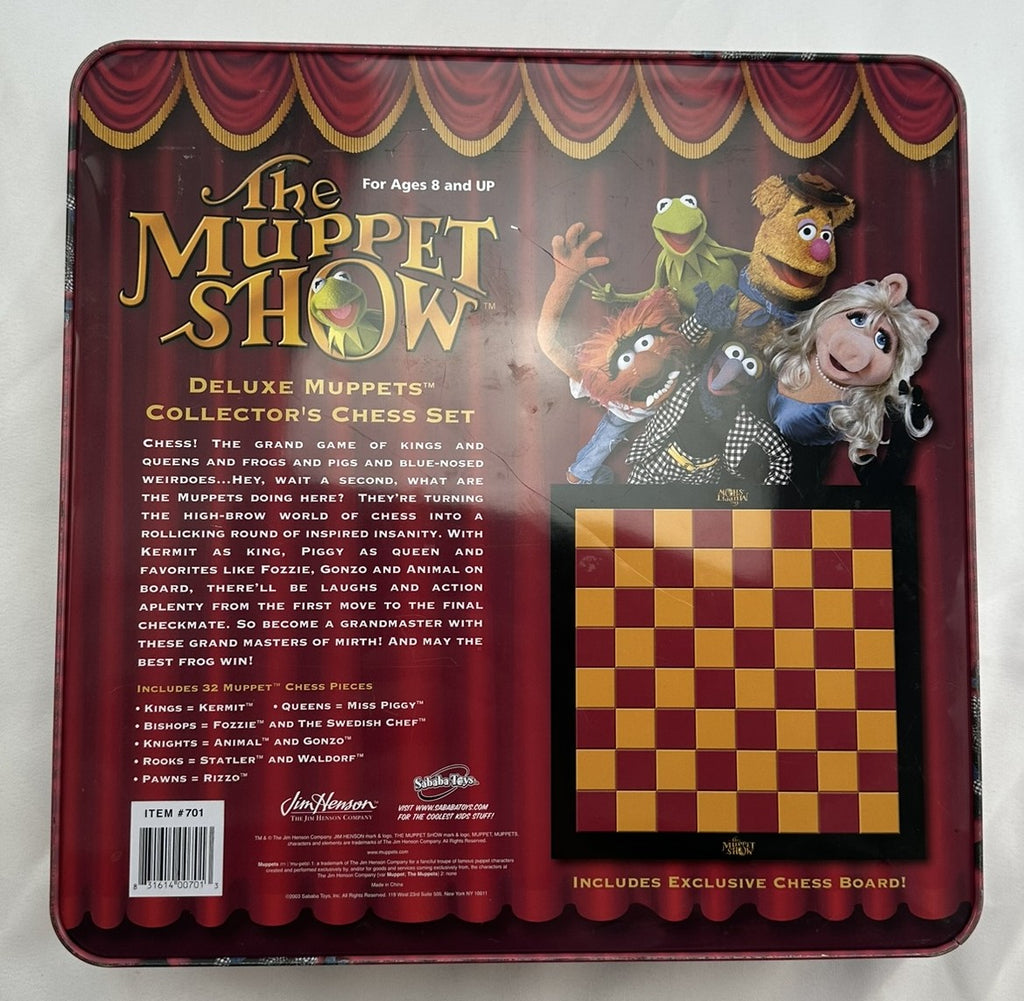 Muppet Chess Deluxe Muppets Chess Set - Great Condition | Mandi's Attic Toys