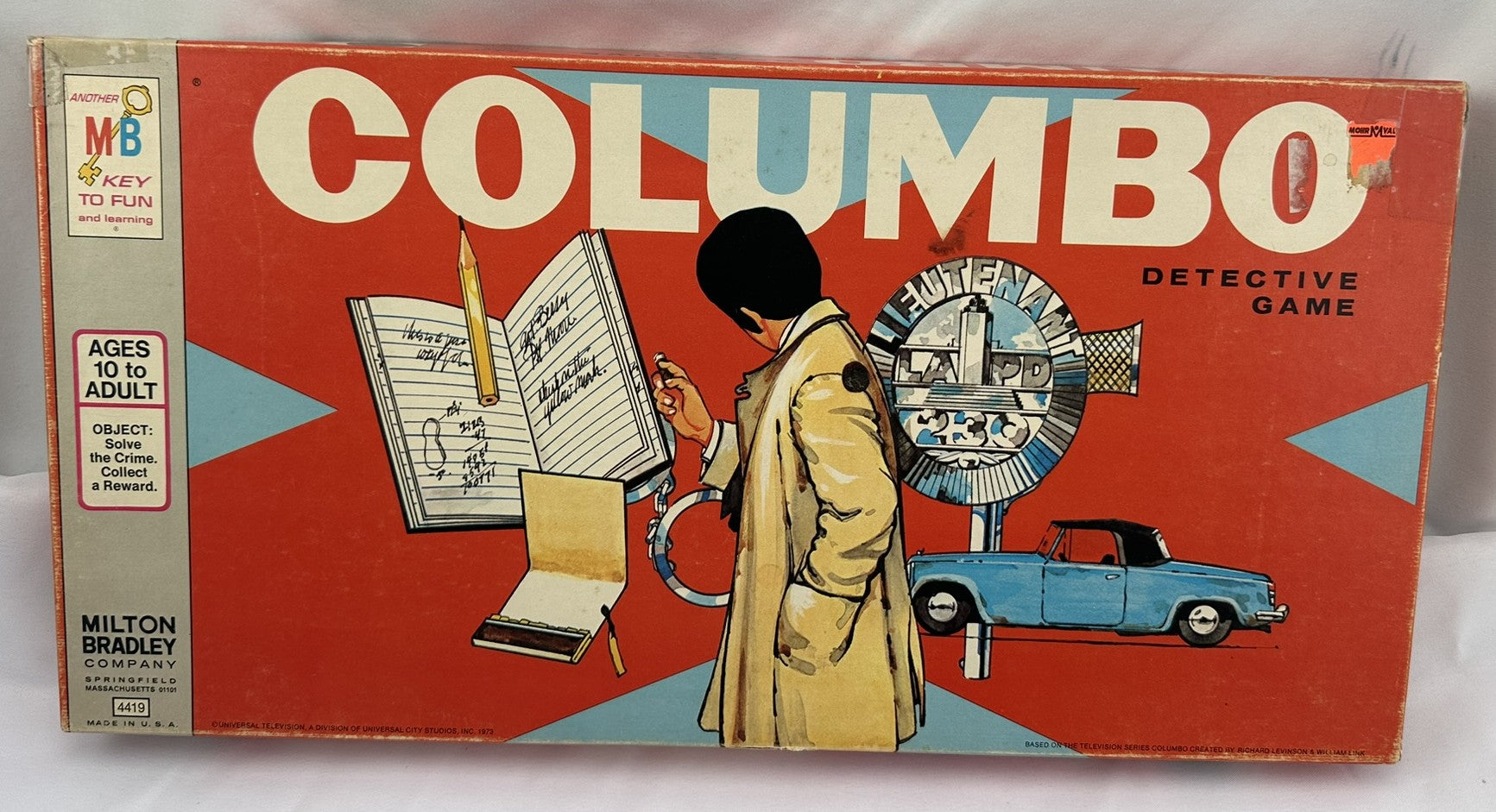 Columbo Detective Game - 1973 - Milton Bradley - Great Condition ...