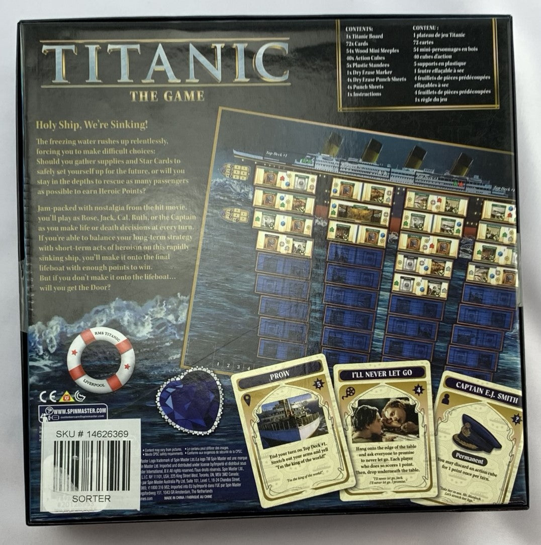 Titanic Board Game - 2020 - Spin Master - New | Mandi's Attic Toys