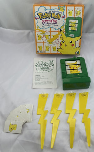 Pokemon Pikachu Matchem Catchem Game - 1999 - Milton Bradley - Great C | Mandi's Attic Toys Pokemon Pikachu Matchem Catchem Game - 1999 - Milton Bradley - Great C | Mandi's Attic Toys