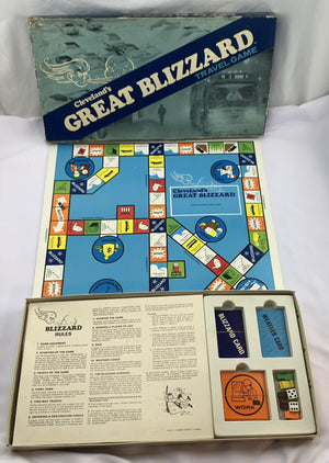 Great Blizzard of '77 Travel Game - 1977 - Good Condition