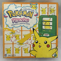 Pokemon Pikachu Matchem Catchem Game - 1999 - Milton Bradley - Great Condition
