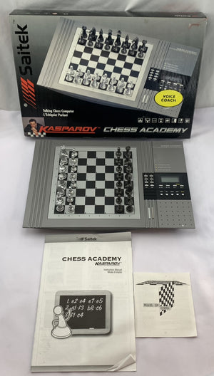 Saitek Kasparov Chess Academy Talking Chess Tudor - New