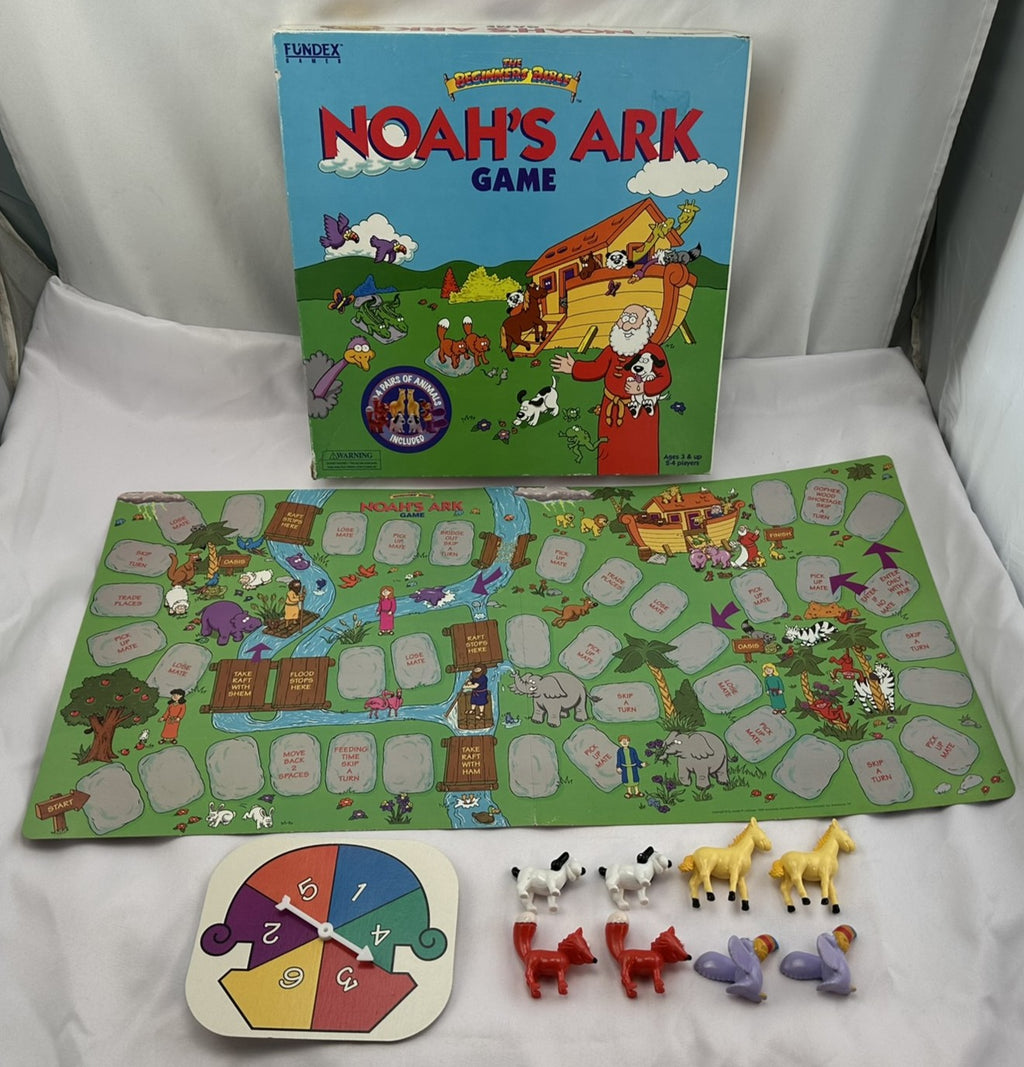 1998 Noah's Ark Game by Fundex Complete in Great Condition