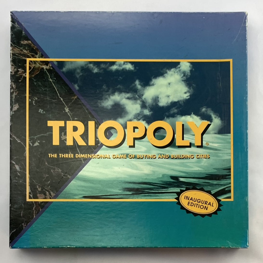 Triopoly Board Game - 1997 - Reveal Entertainment - New Old Stock