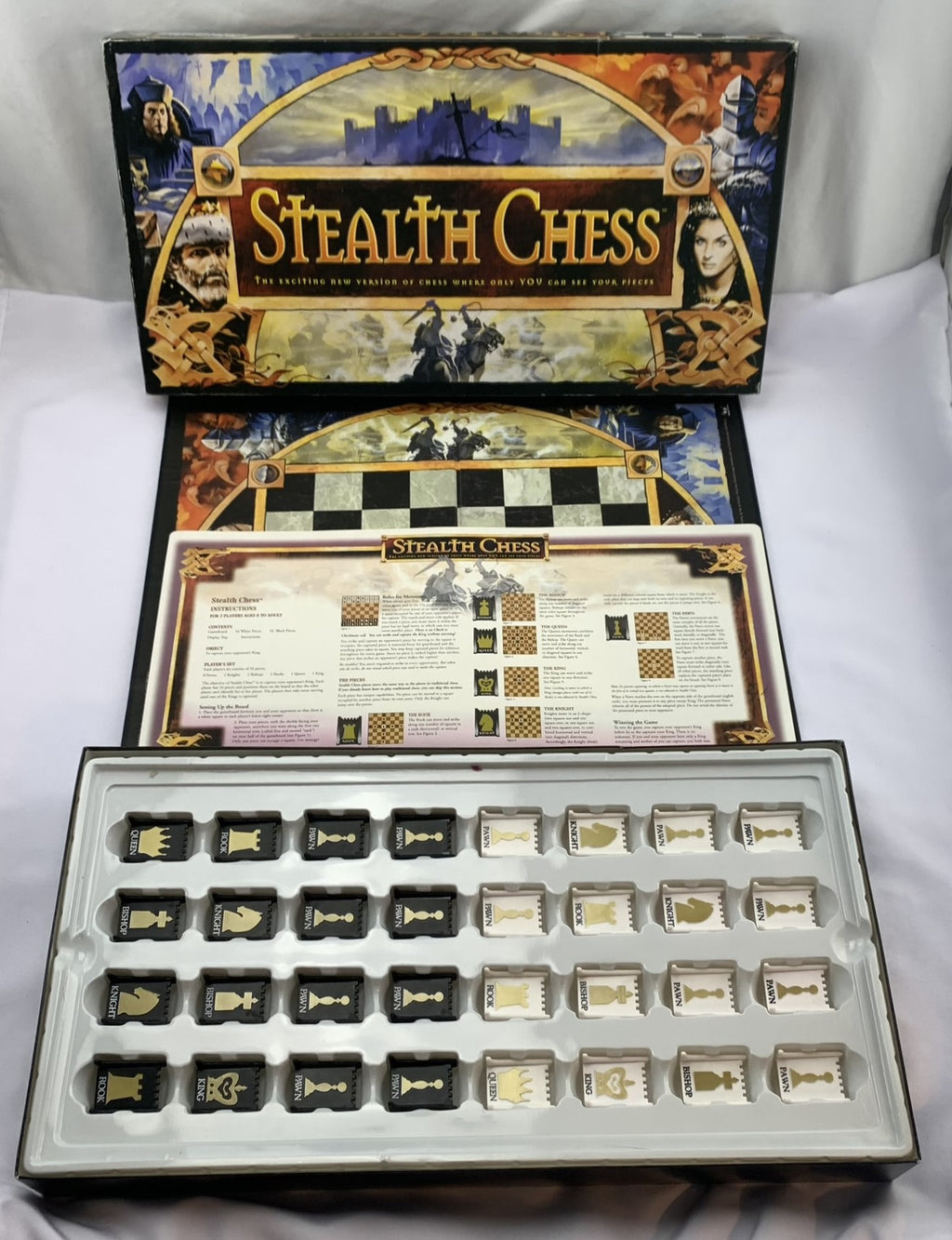Stealth Chess Game - 1997 - Dice Corp - Great Condition