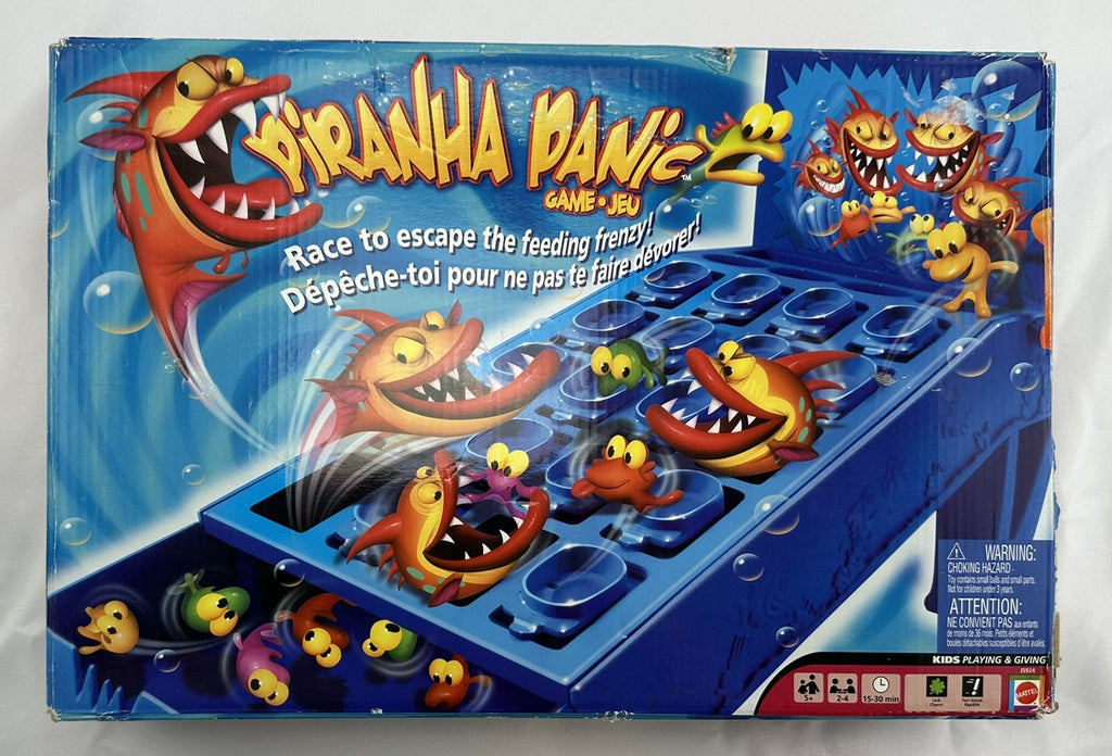 Piranha Panic Game - 2005 - Mattel - New/Sealed