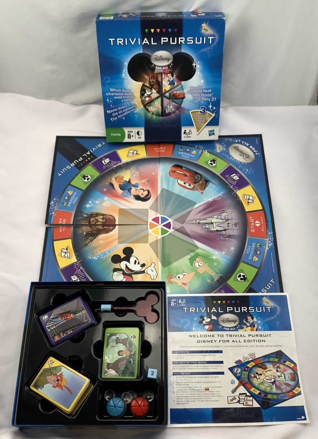 Trivial Pursuit: Disney Edition - 2011 - Great Condition