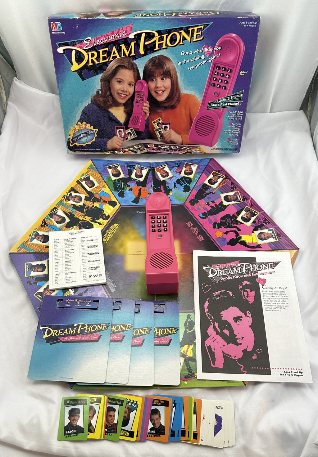 Electronic Dream Phone Game - 1996 - Milton Bradley - Great Condition