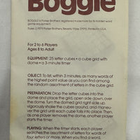 Big Boggle Game - 1979 - Parker Brothers - Great Condition