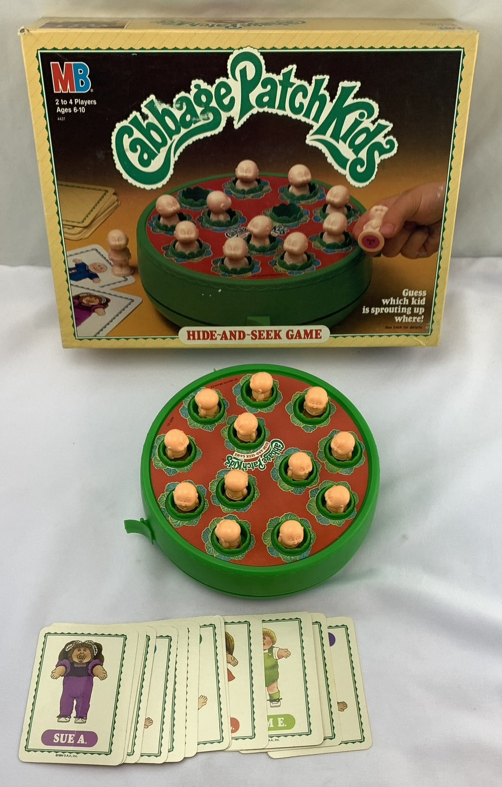 Cabbage Patch Kids Hide-And-Seek Game - 1984 - Milton Bradley - Great Condition