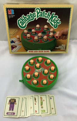 Cabbage Patch Kids Hide-And-Seek Game - 1984 - Milton Bradley - Great Condition