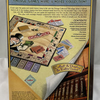 Monopoly Wood Bookshelf Game - 2005 - Milton Bradley - New/Sealed