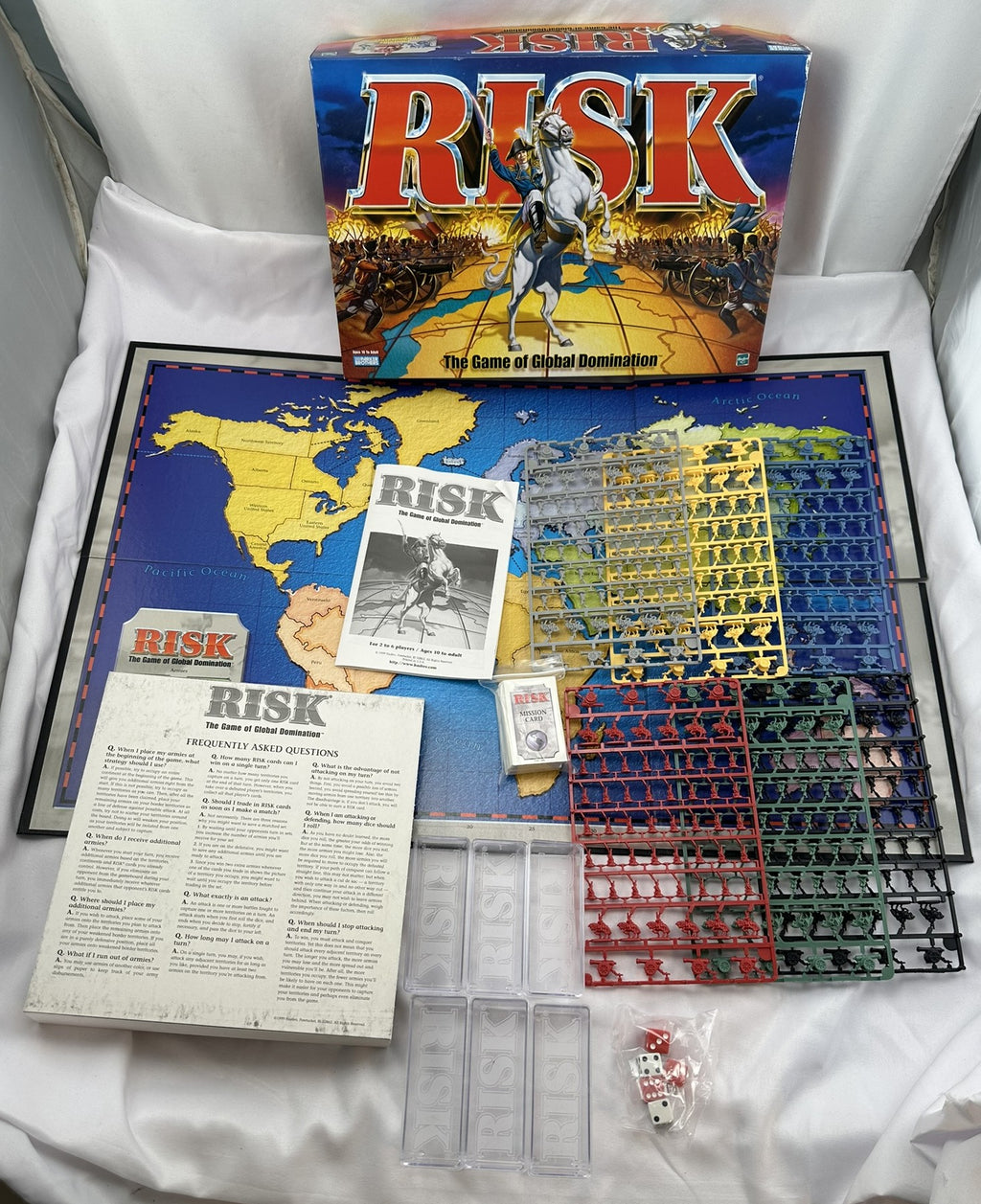 Risk Game - 1998 - Parker Brothers - New Old Stock
