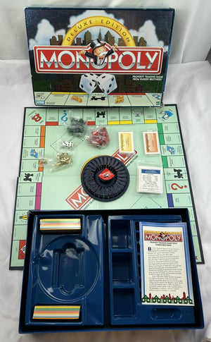 Deluxe Monopoly Game - 1998 - Parker Brothers - New Old Stock