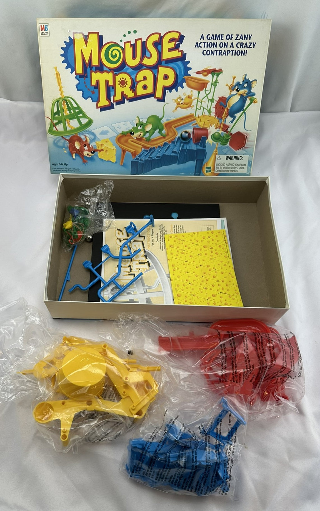 Mouse Trap Game - 1999 - Milton Bradley - New Old Stock
