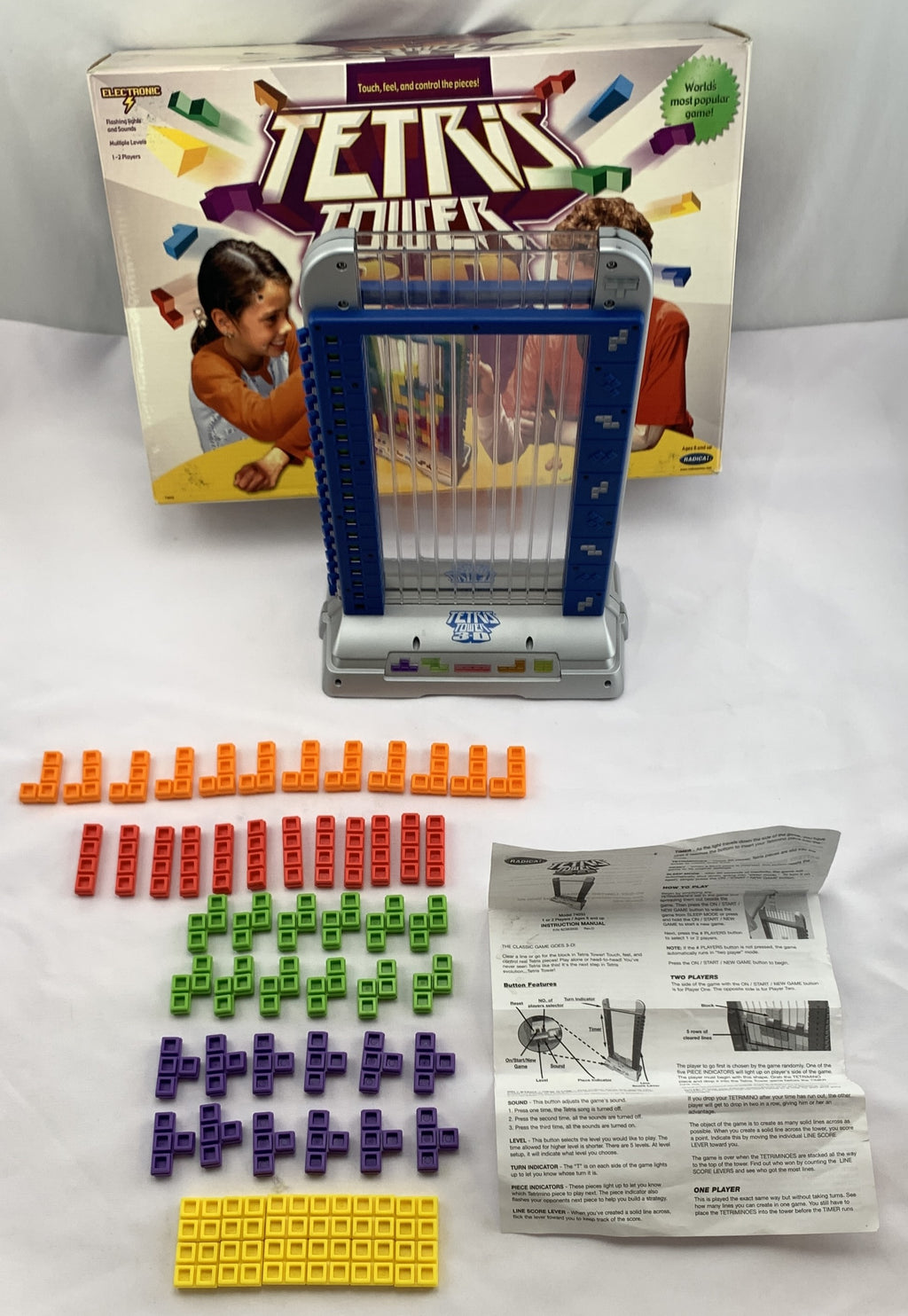 Tetris Tower 3D - Radica - 2003 - Great Condition