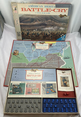 Battle Cry Game - 1961 - Milton Bradley - Good Condition