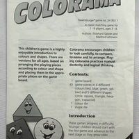 Colorama Game - 1996 - Ravensburger - Great Condition