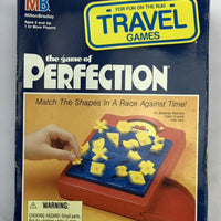 Travel Perfection Game - 1990 - Milton Bradley - Great Condition