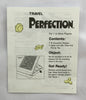 Travel Perfection Game - 1990 - Milton Bradley - Great Condition
