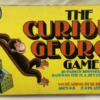 Curious George Game - 1977 - Parker Brothers - Good Condition