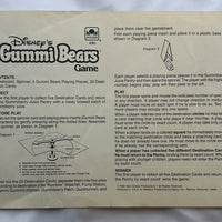 Disney Gummi Bears: The Secret of Gummi Glen Game - 1985 - Golden - Great Condition