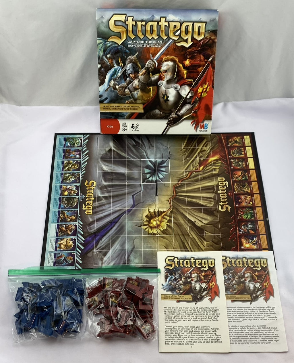 Stratego Game - 2004 - Milton Bradley - Great Condition
