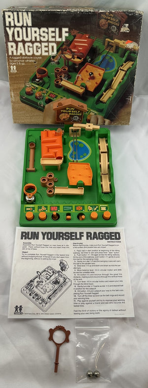 Run Yourself Ragged Game - 1979 - Tomy - Good Condition