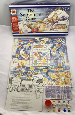 The Snowman Board Game - 1987 - Great Condition