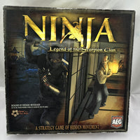 Ninja: Legend of the Scorpion Clan - 2011 - Alderac Entertainment Group - Great Condition
